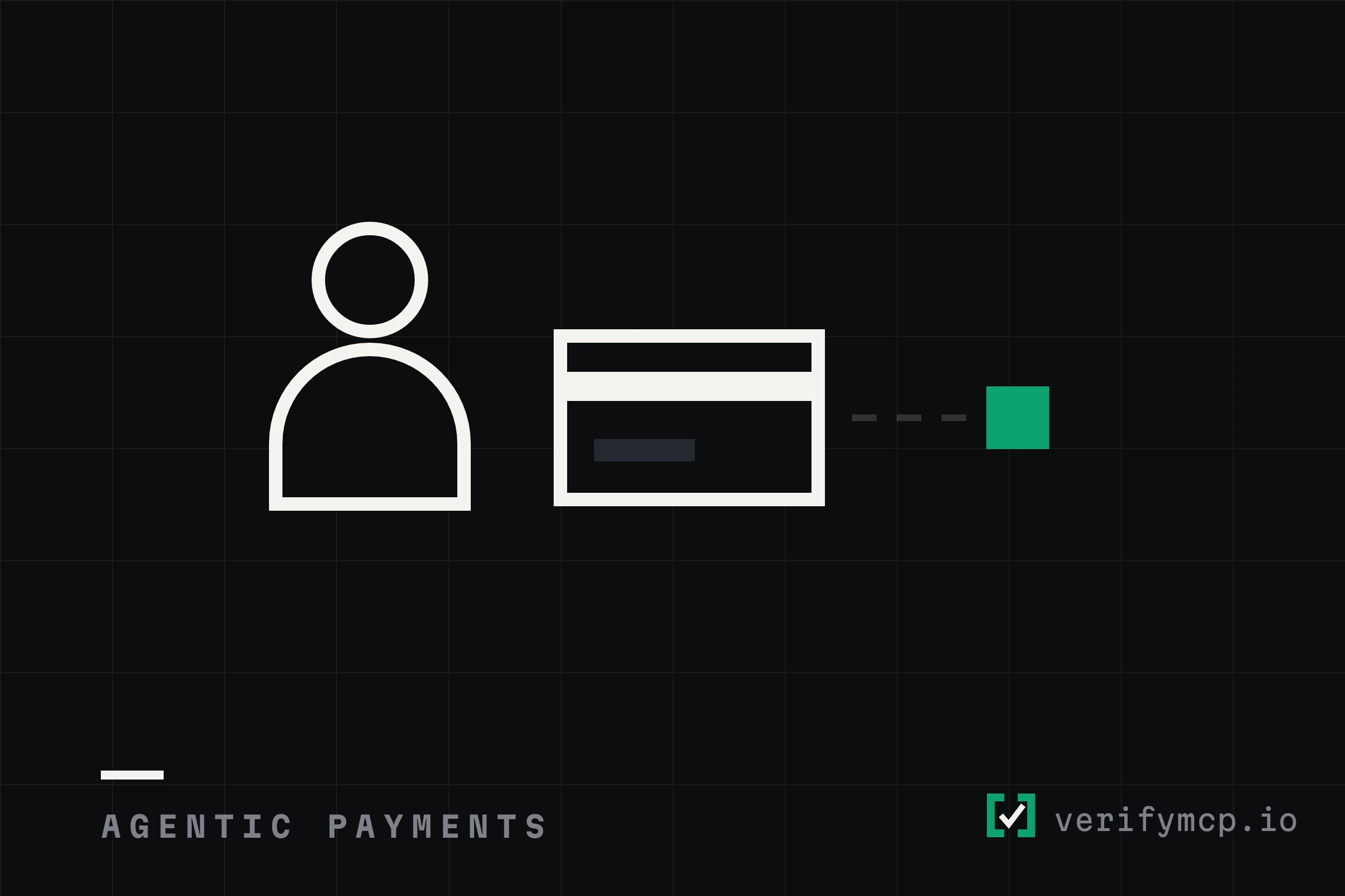 Agentic payments: what an agent can verify before paying, VerifyMCP