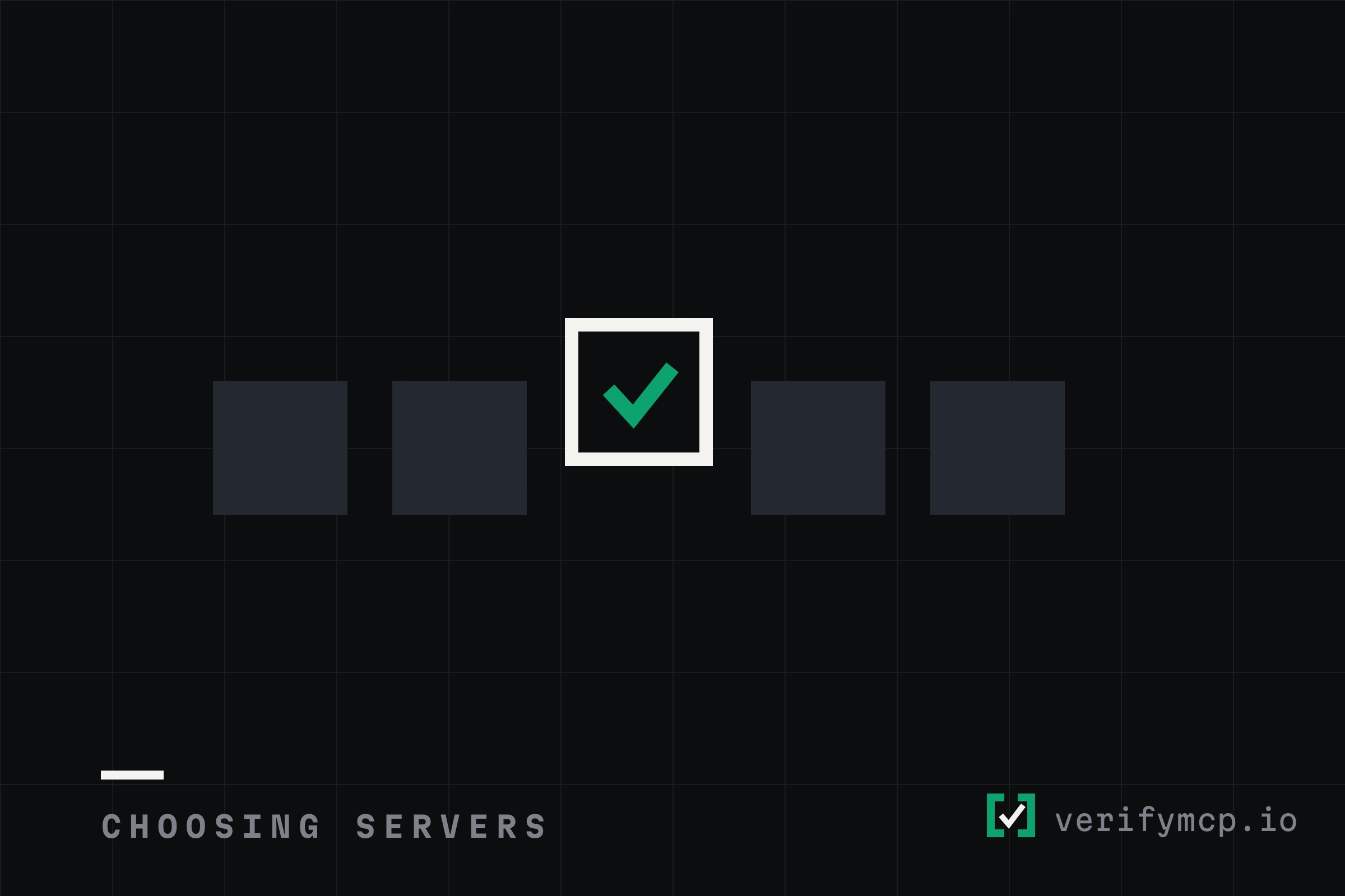 Best MCP servers: how to actually pick one, VerifyMCP