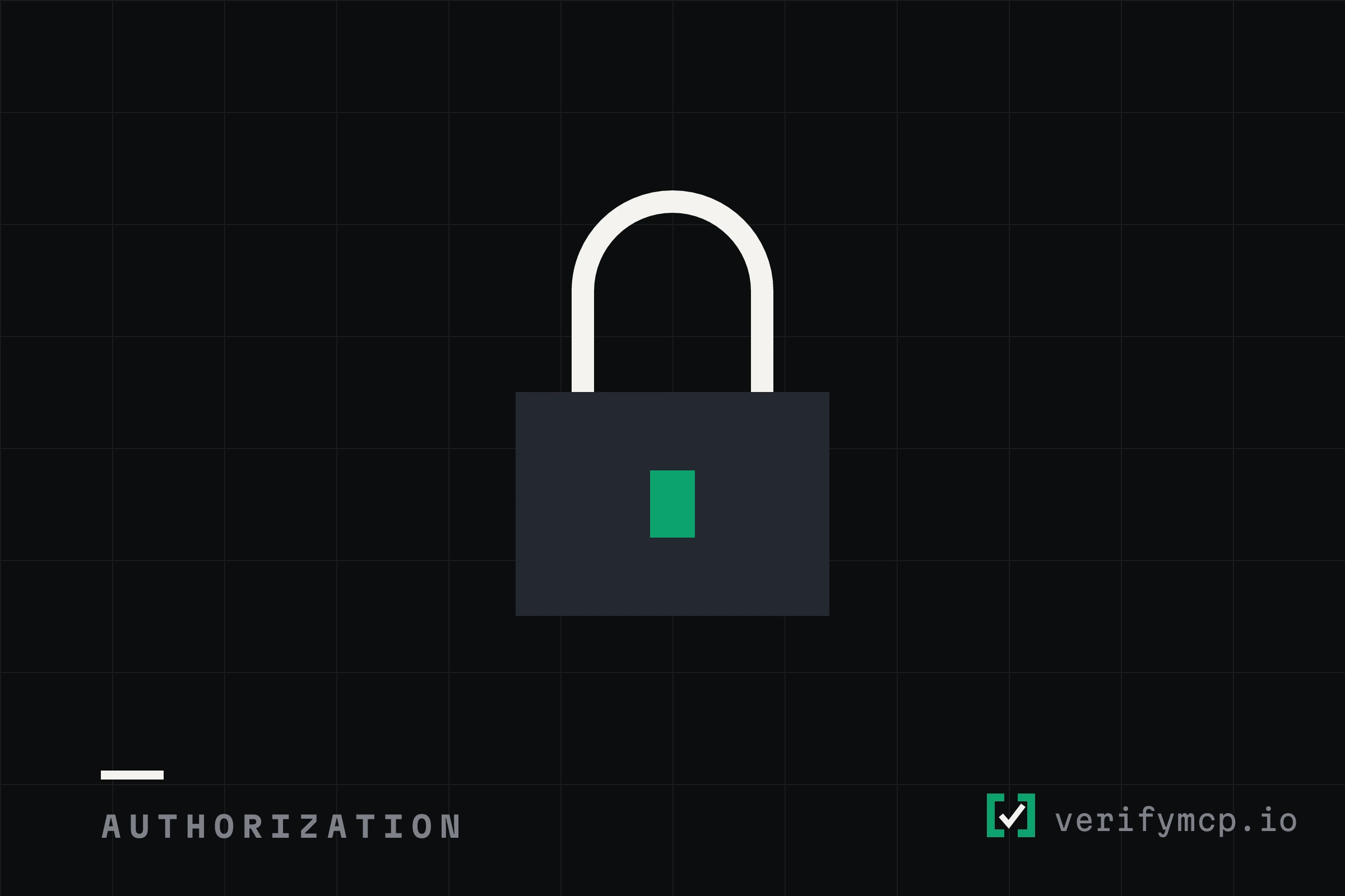 MCP authorization: how OAuth 2.1 works in the 2026 spec, VerifyMCP