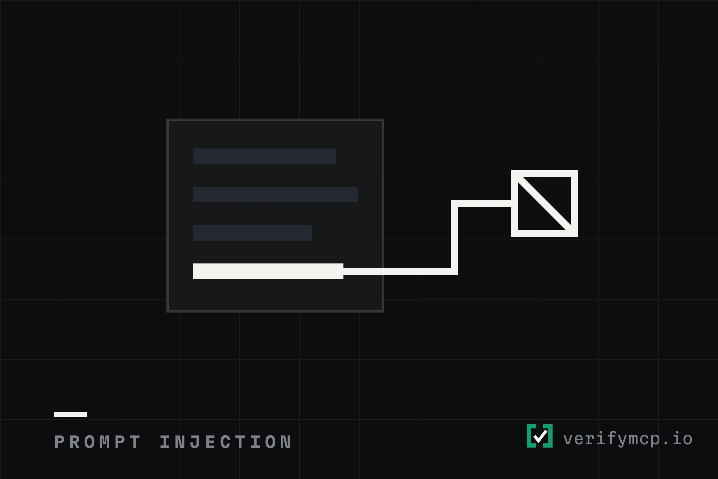 MCP prompt injection and tool poisoning, VerifyMCP